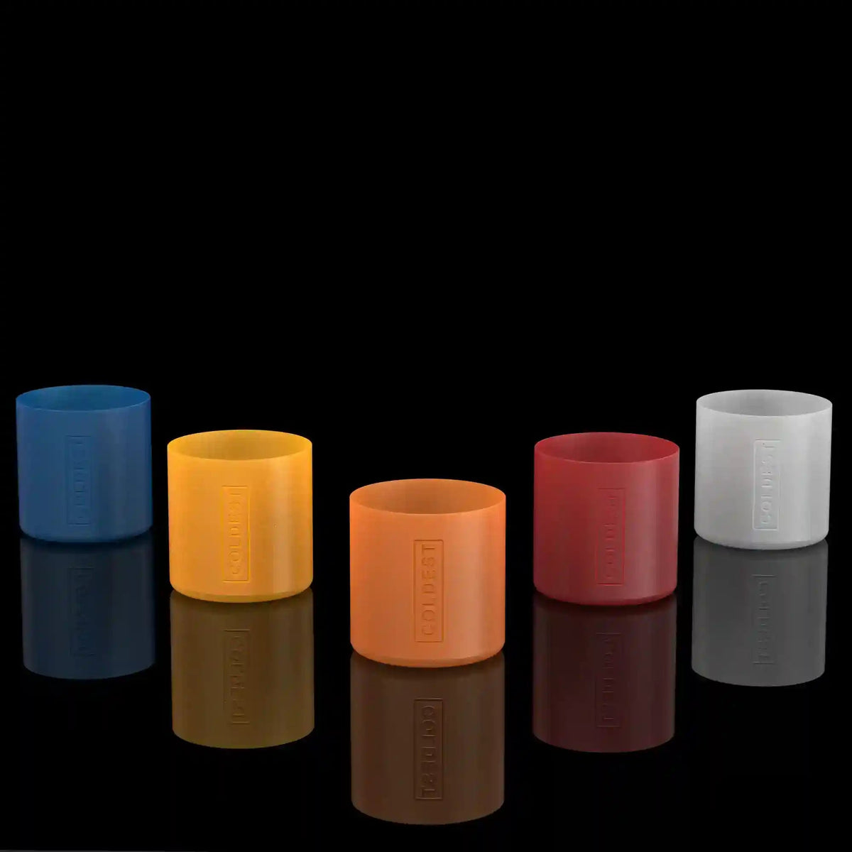 COLDEST protective bottle boots 5-pack – Glowie design
