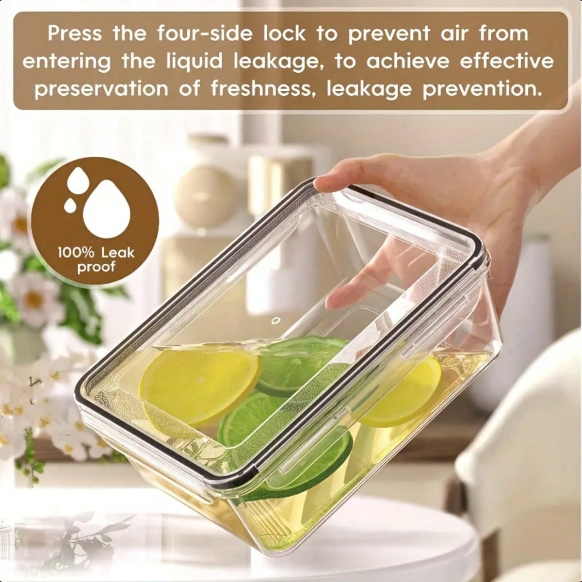 40-Piece Airtight Food Storage Container Set – 20 Boxes + 20 Lids