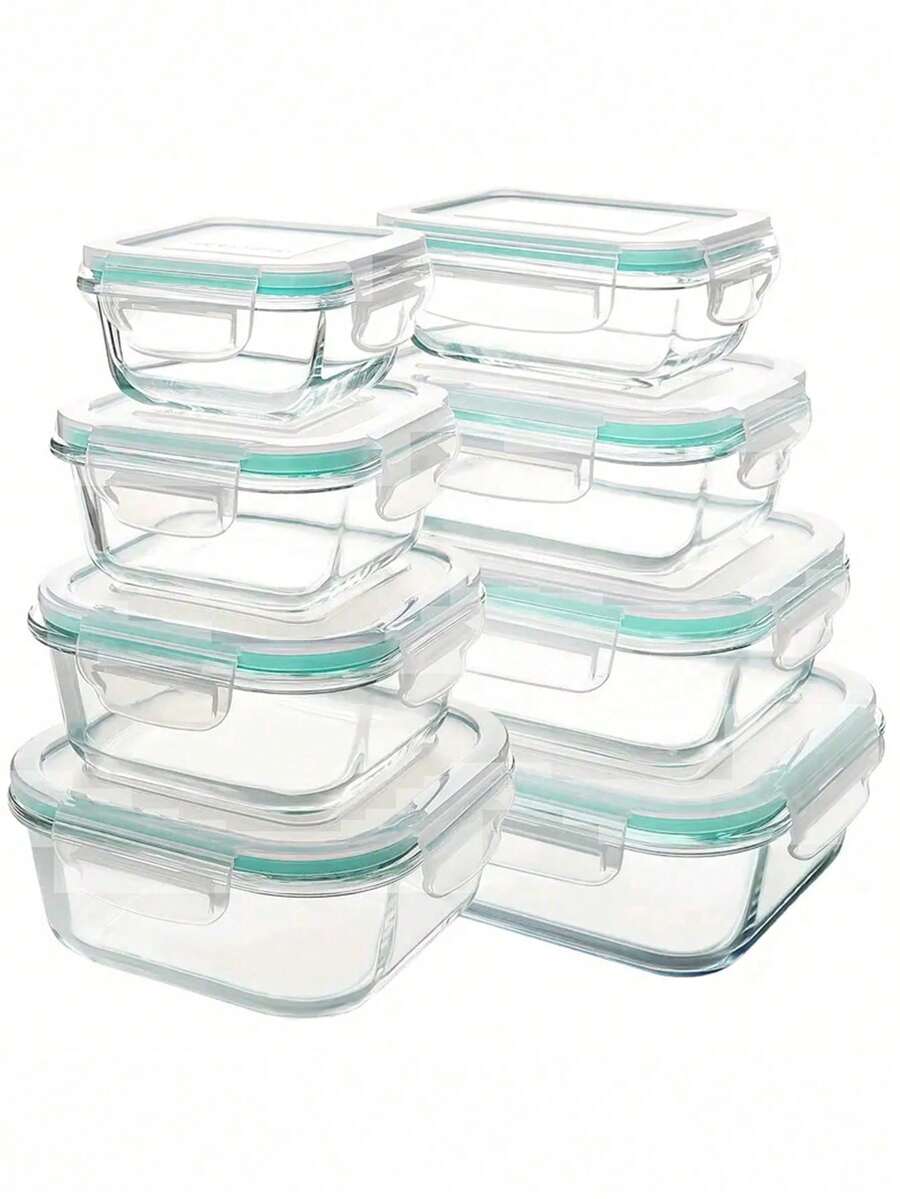 TUMATICLY 13-Piece Glass Food Storage Container Set – gallery image 2
