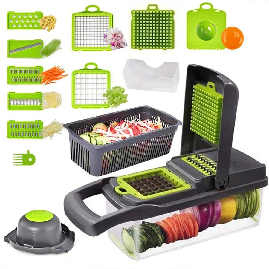 15-in-1 Vegetable Chopper & Kitchen Slicer - product view 10