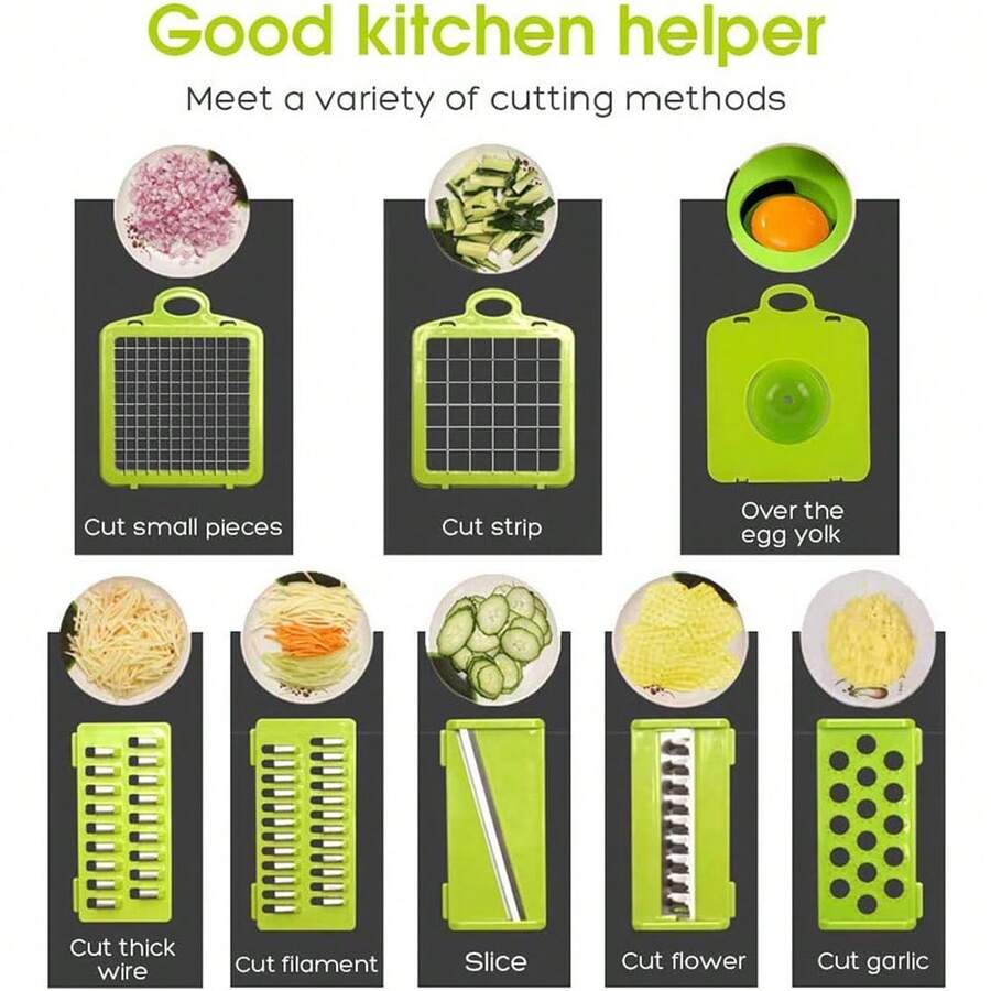 15-in-1 Vegetable Chopper & Kitchen Slicer - product view 17