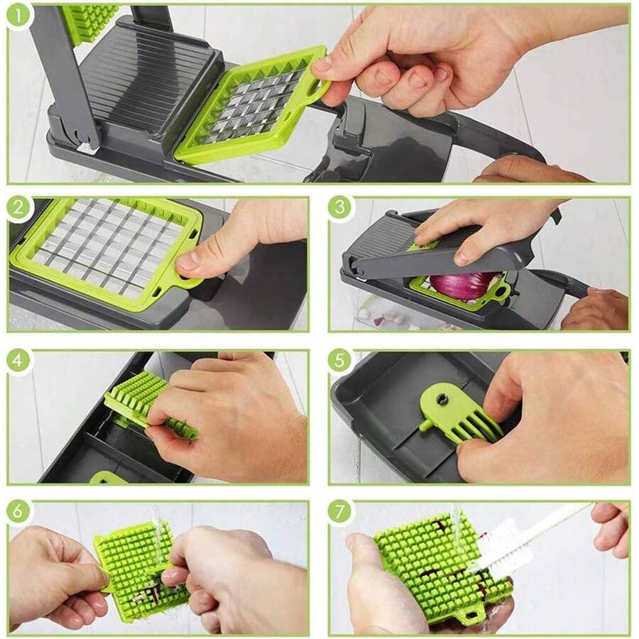 15-in-1 Vegetable Chopper & Kitchen Slicer - product view 15