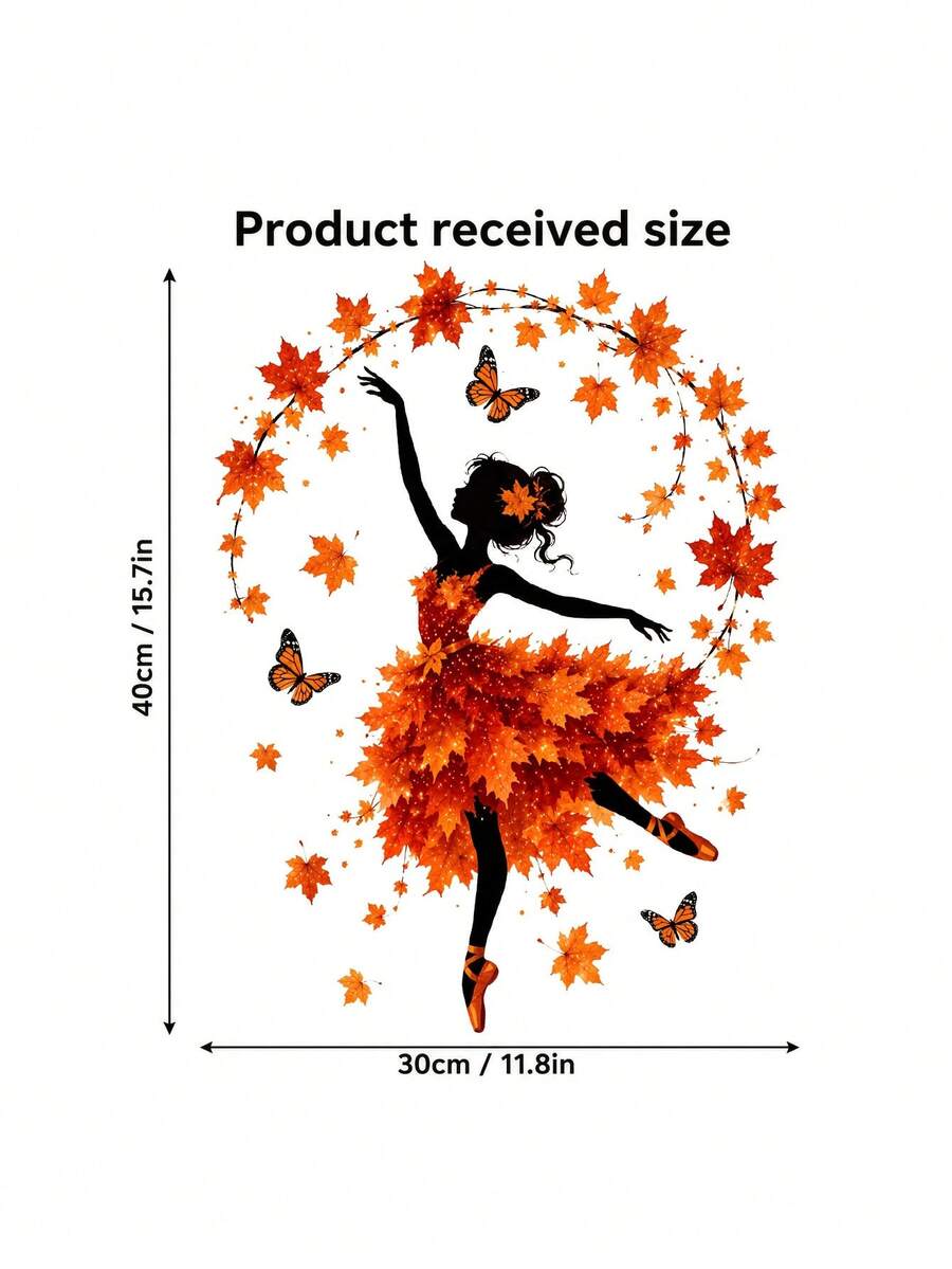 Christmas Nutcracker & Ballerina Window Clings - product view 15
