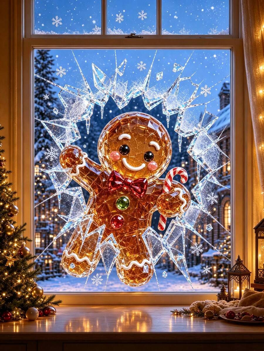 Christmas Nutcracker & Ballerina Window Clings - product view 31