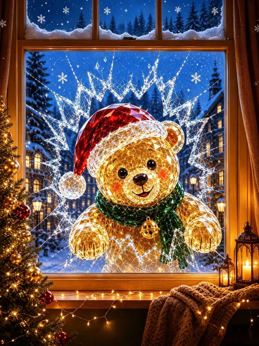 Christmas Nutcracker & Ballerina Window Clings - product view 32
