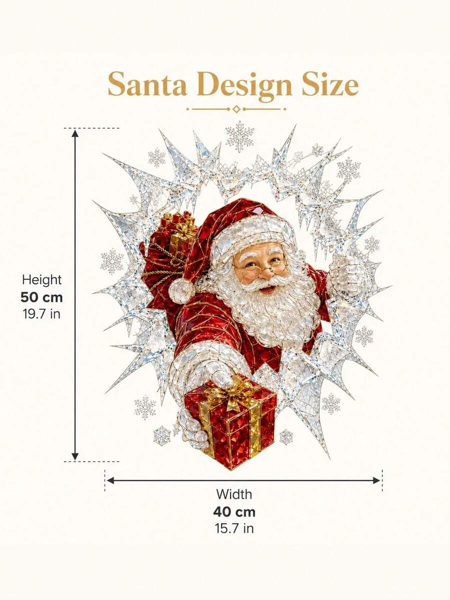 Christmas Nutcracker & Ballerina Window Clings - product view 35