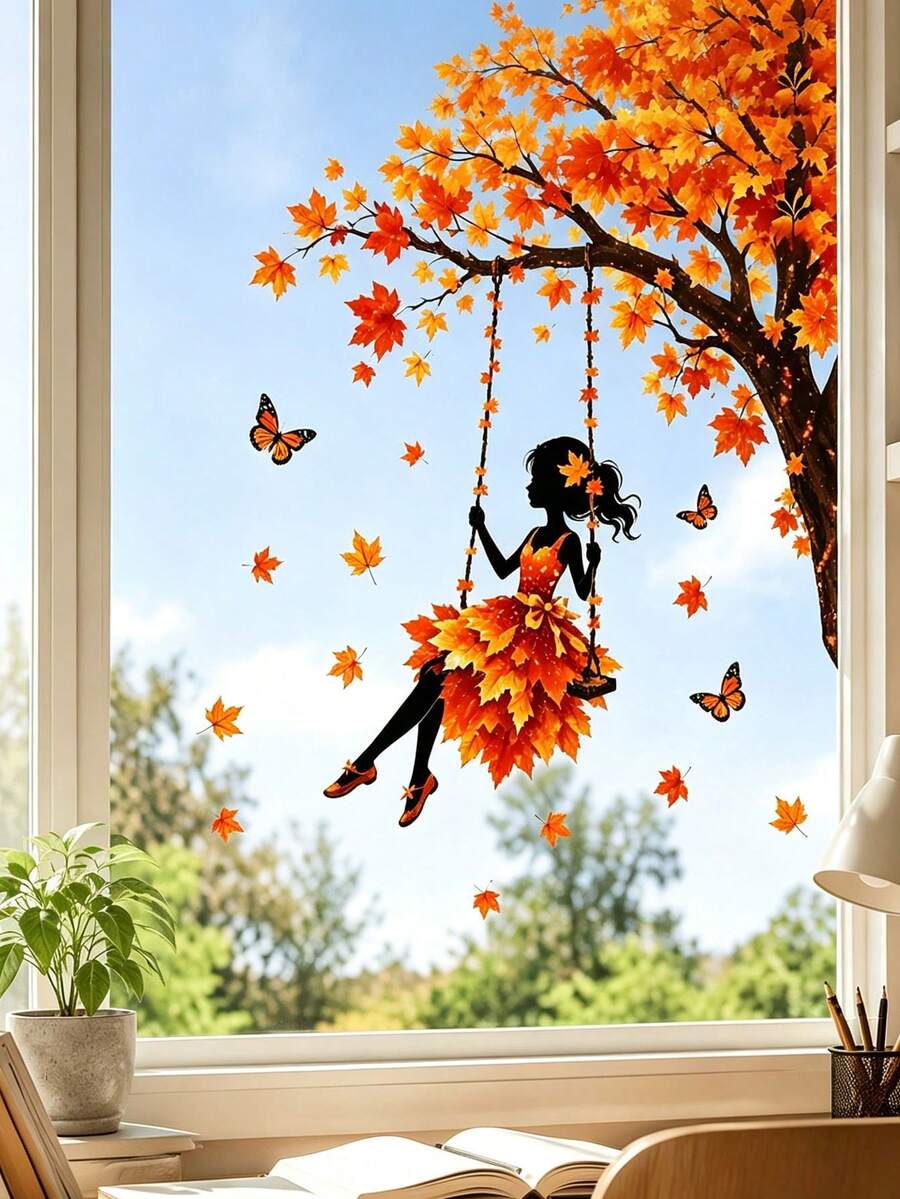 Christmas Nutcracker & Ballerina Window Clings - product view 44