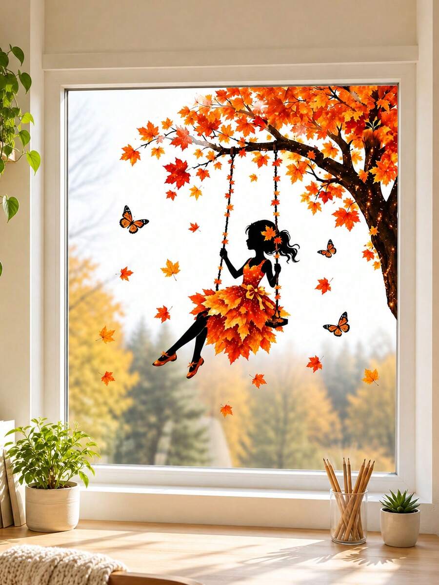 Christmas Nutcracker & Ballerina Window Clings - product view 47