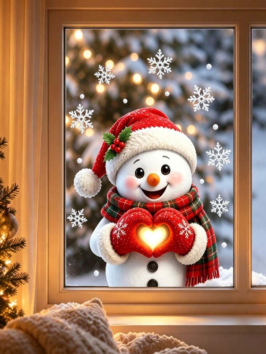 Christmas Nutcracker & Ballerina Window Clings - product view 48