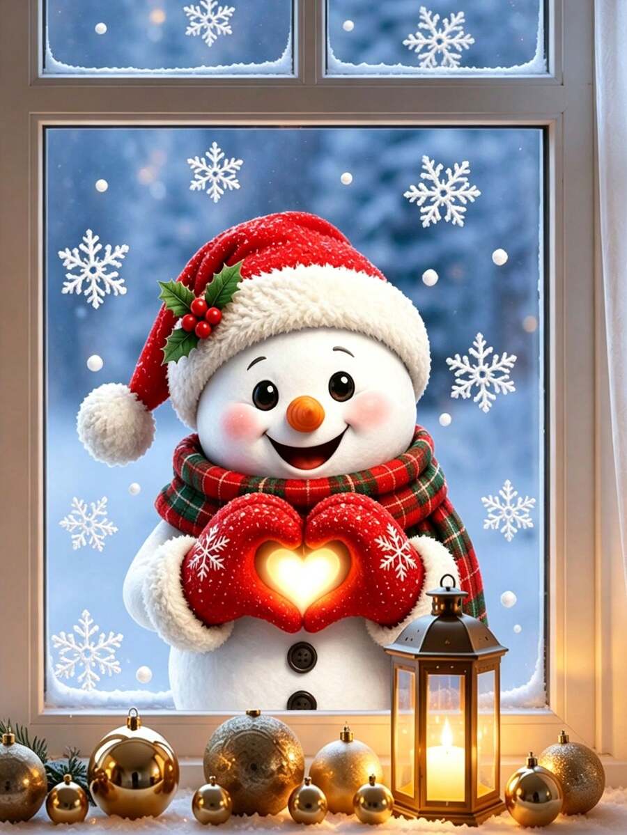 Christmas Nutcracker & Ballerina Window Clings - product view 51
