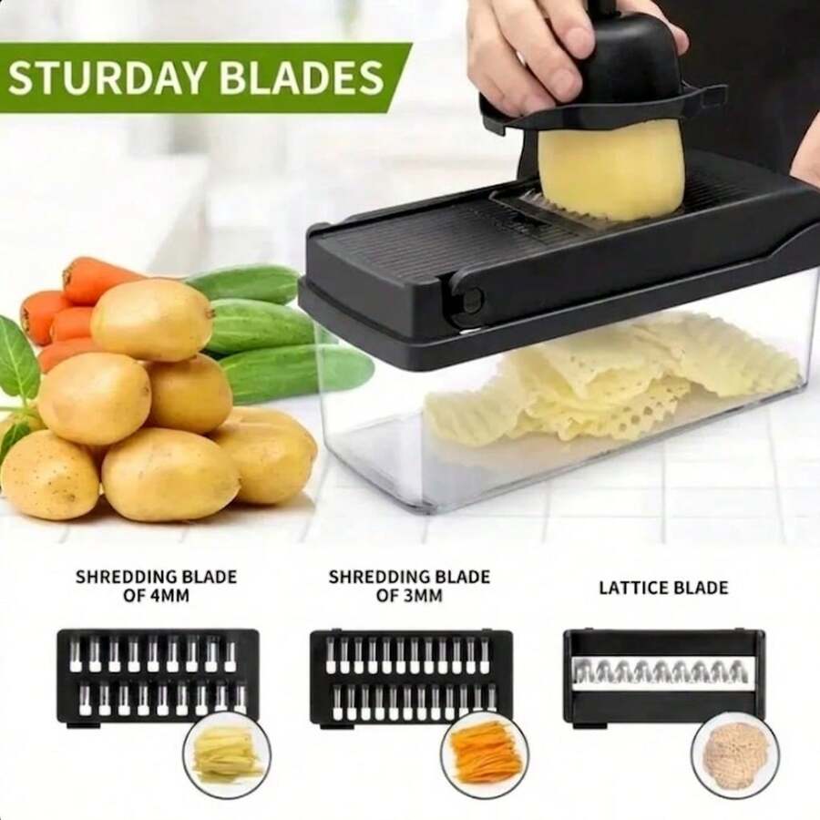 15-in-1 Vegetable Chopper & Kitchen Slicer - product view 2