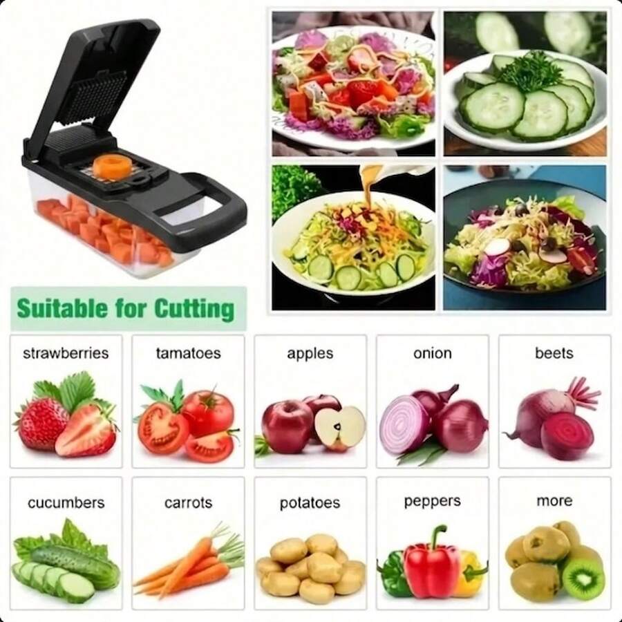 15-in-1 Vegetable Chopper & Kitchen Slicer - product view 7