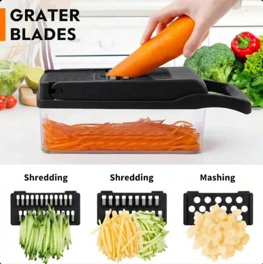 15-in-1 Vegetable Chopper & Kitchen Slicer - product view 3