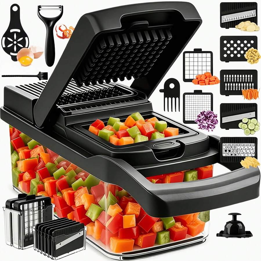 15-in-1 Vegetable Chopper & Kitchen Slicer - product view 1