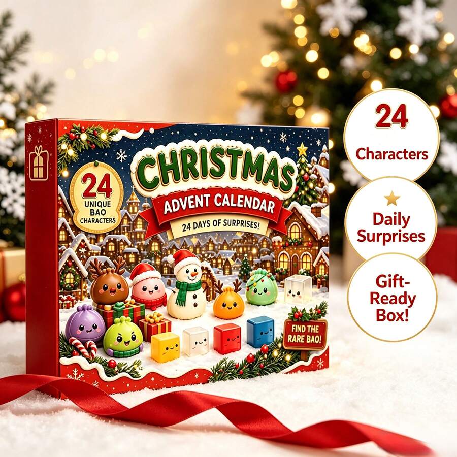 2026 Christmas Countdown Desktop Calendar - product view 1