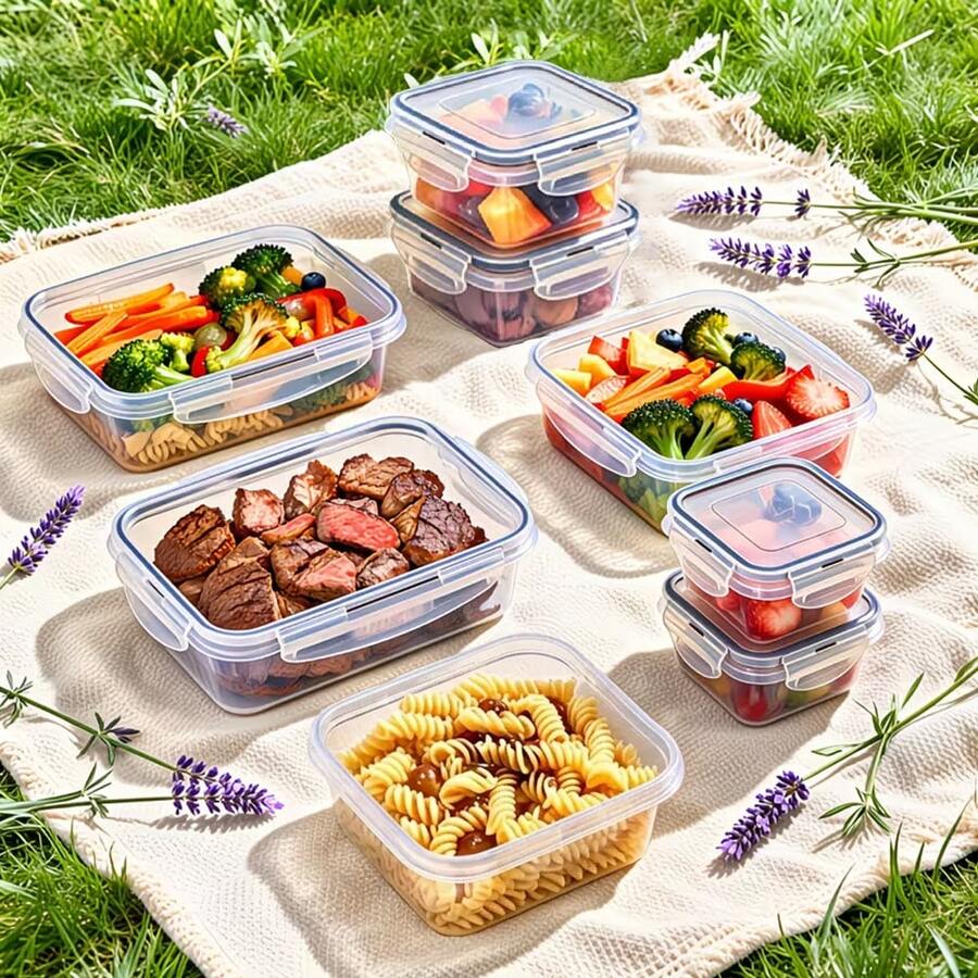 50-Piece Food Storage Container Set with Lids - product view 2
