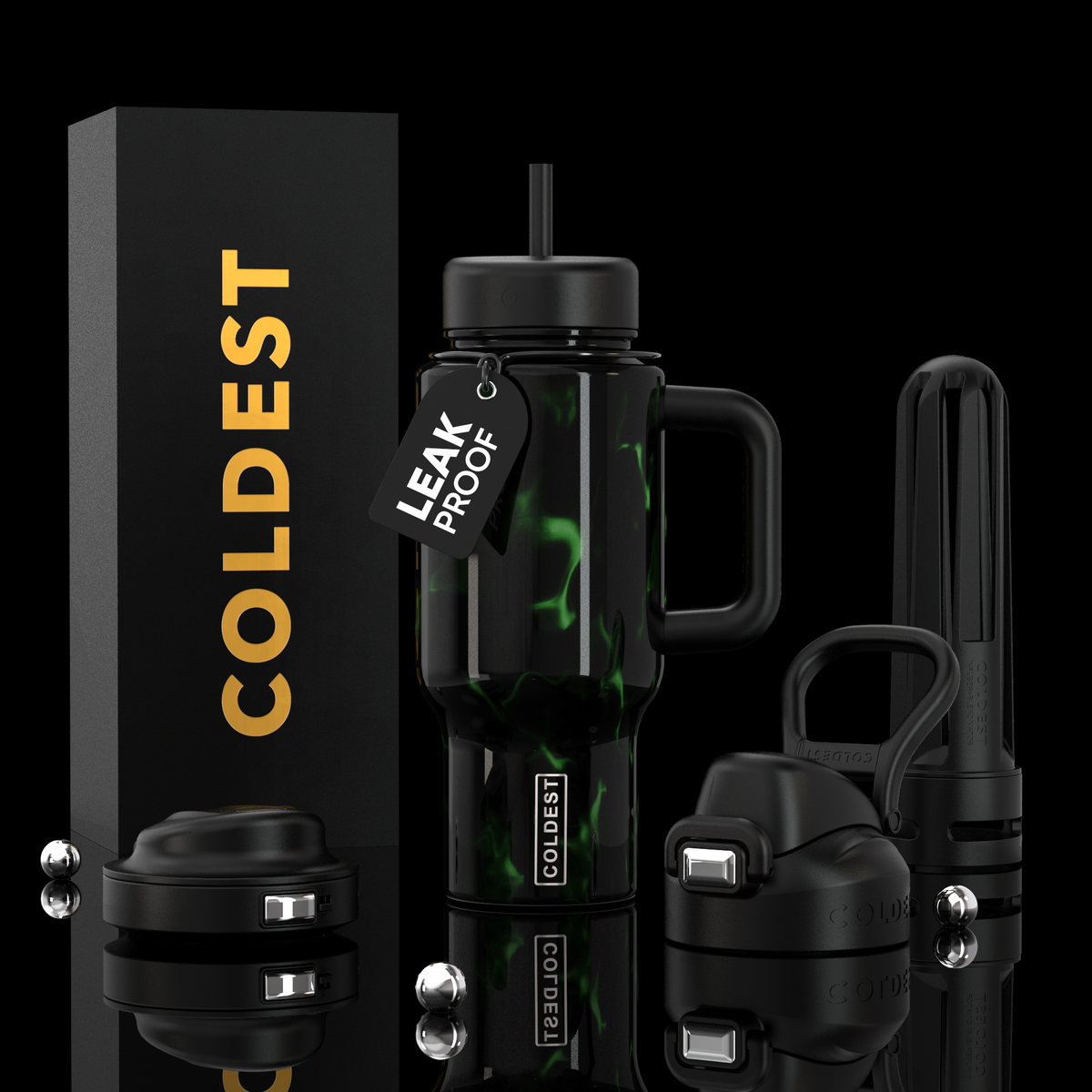 COLDEST 24oz Limitless Ultra v8 water bottle – Enchanted Opal design
