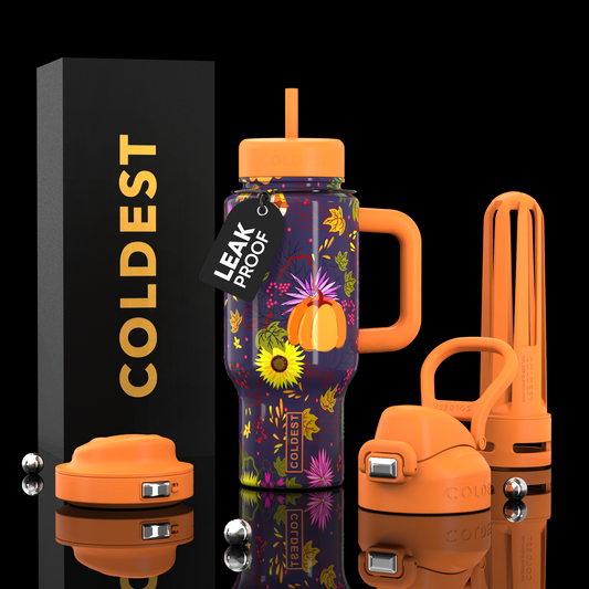 COLDEST 24oz Limitless Ultra v8 water bottle – Fall Harvest design