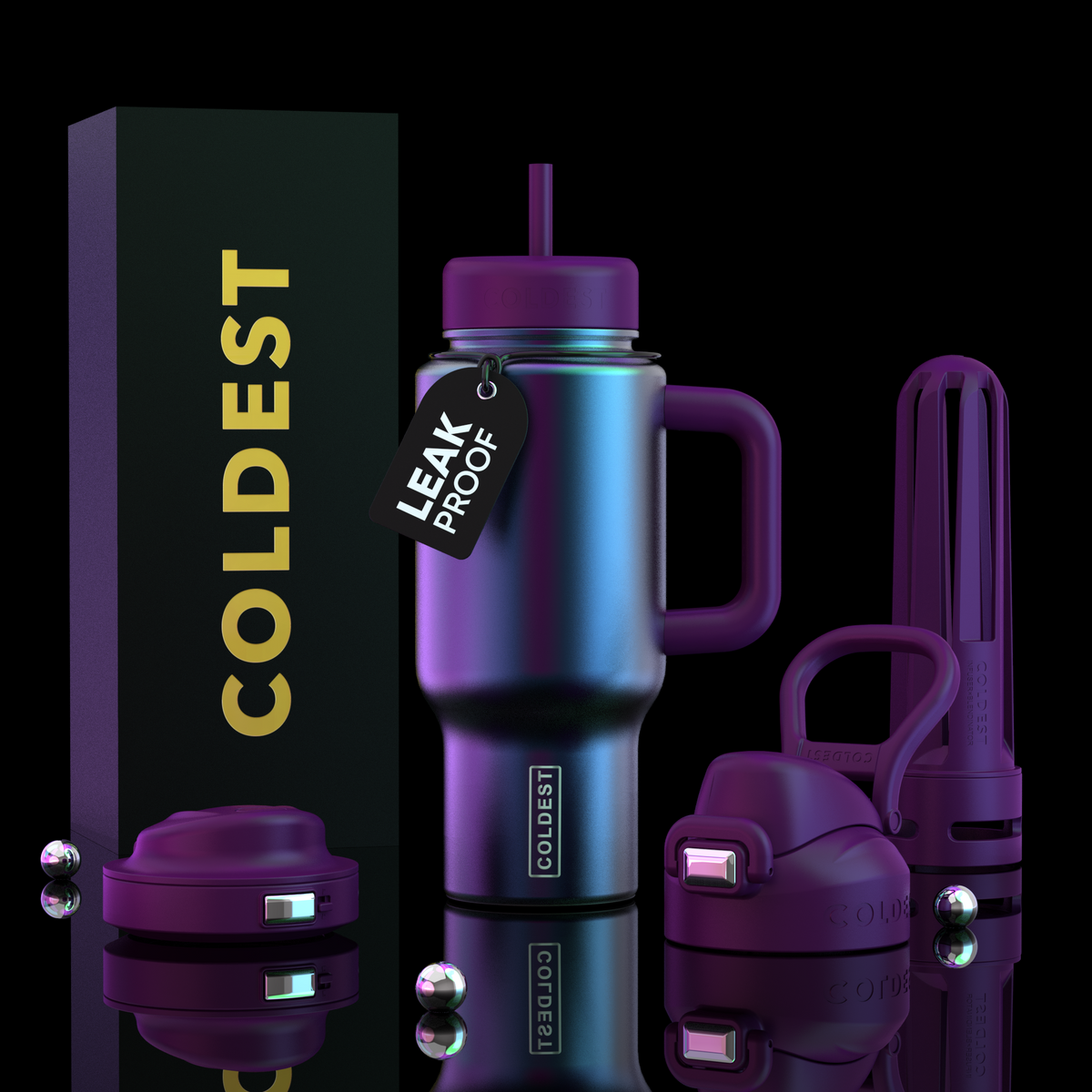 COLDEST 24oz Limitless Ultra v8 water bottle – product gallery image 9
