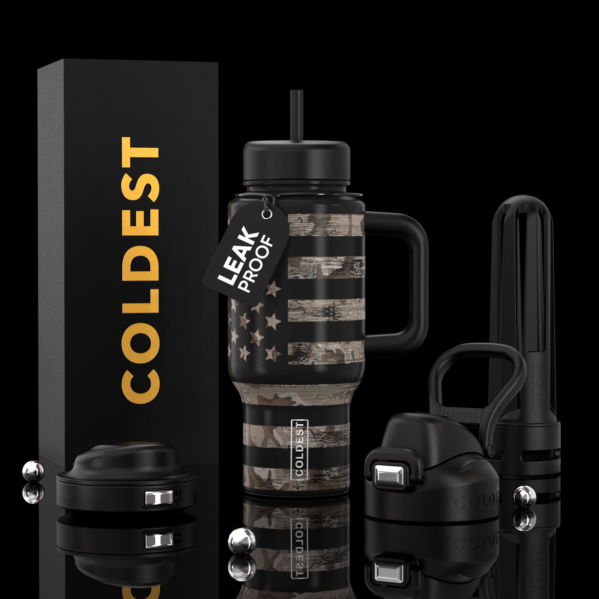 COLDEST 24oz Limitless Ultra v8 water bottle – The American design
