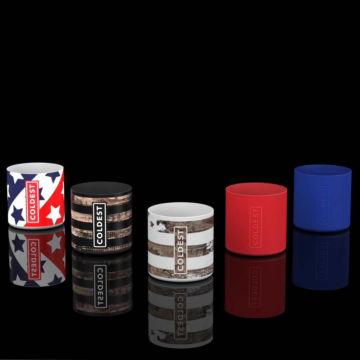 COLDEST protective bottle boots 5-pack – American design