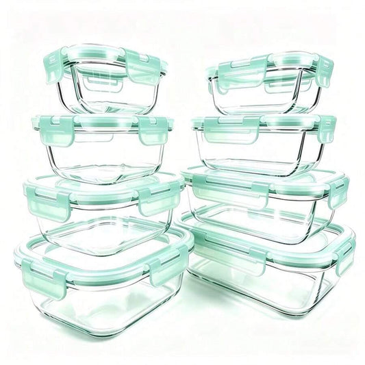 VAETTLO 20-Piece Glass Food Storage Container Set