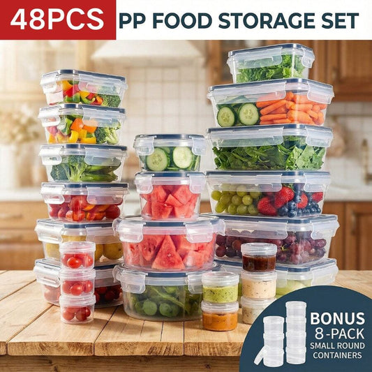 Refrigerator Fruit & Vegetable Storage Containers